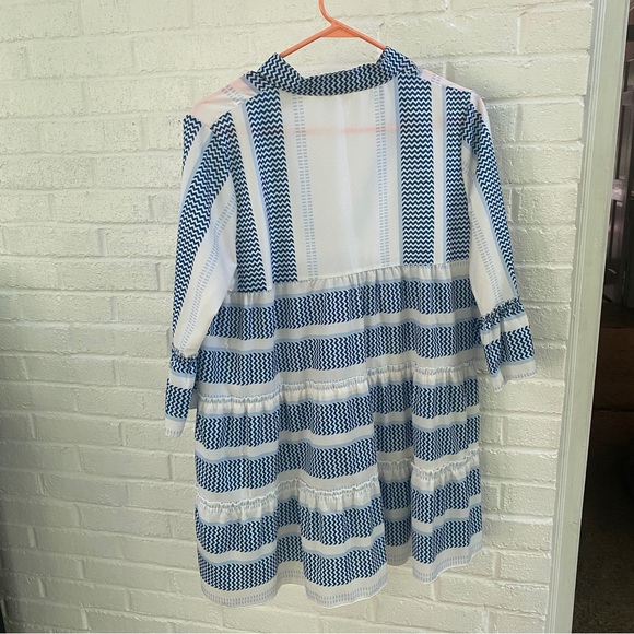 Pink Ripple Dress size L - Picture 2 of 6